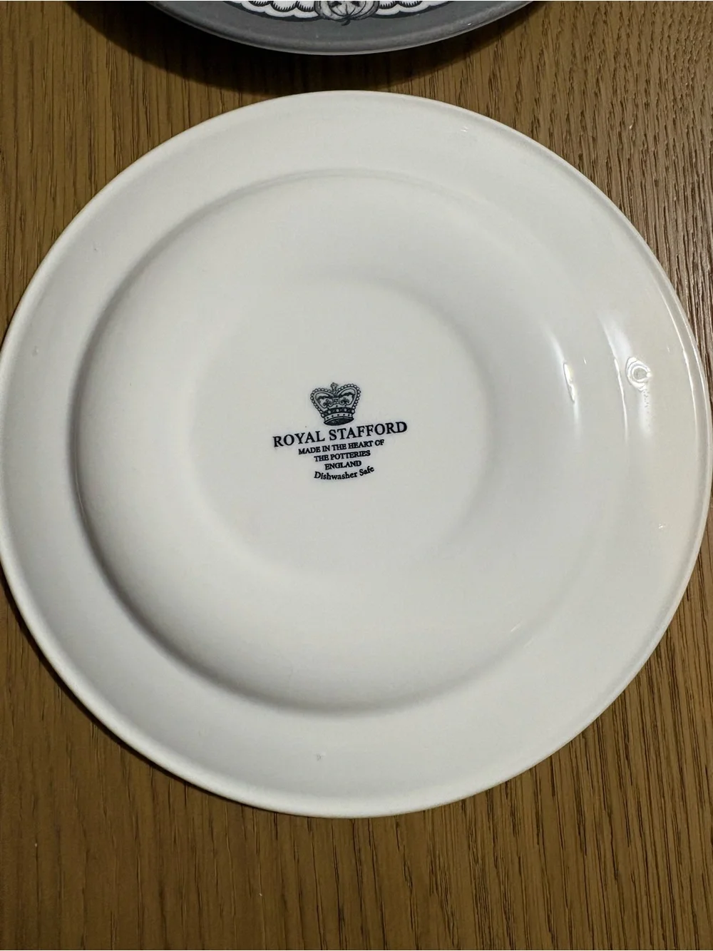 Stafford Black, White & Cream Haunted House Decorative Plate set of 3